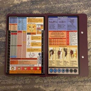 Foldable nursing clipboard